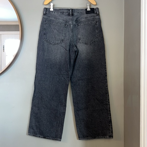Madewell Petite Low-Slung Baggy Jeans in Kingswood Wash Size 28 petite - Picture 5 of 9